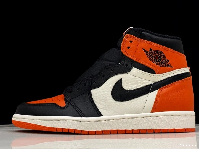 OG Jordan High 1 Air Retro Backboard555088-005 Shattered 0707